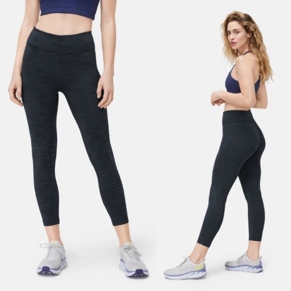 Outdoor Voices Move 3/4 Teach Sweat Leggings in Night - Picture 2 of 9